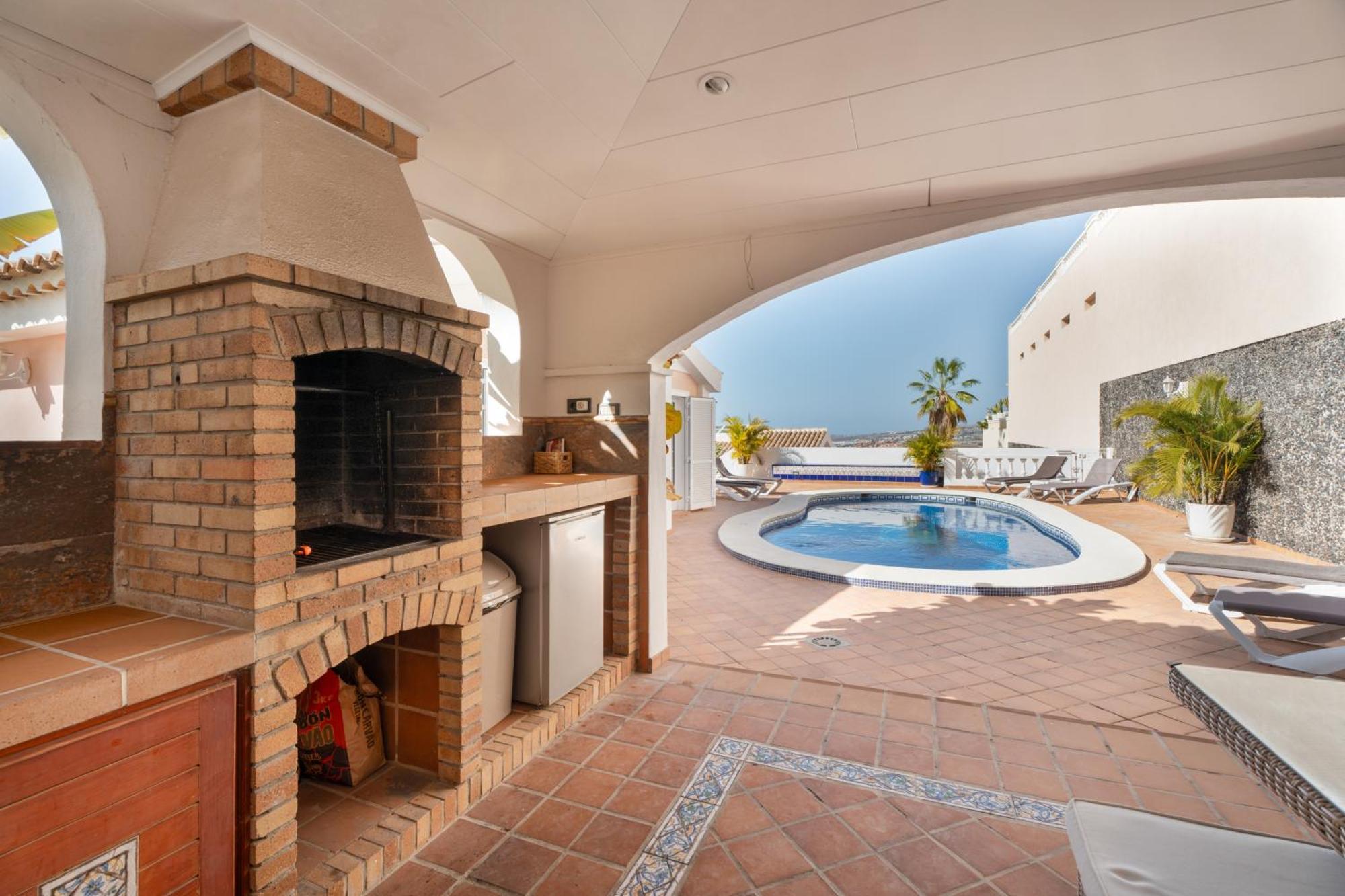 Villa Marbella-Private Heated Pool And Breathtaking View Costa Adeje  Buitenkant foto