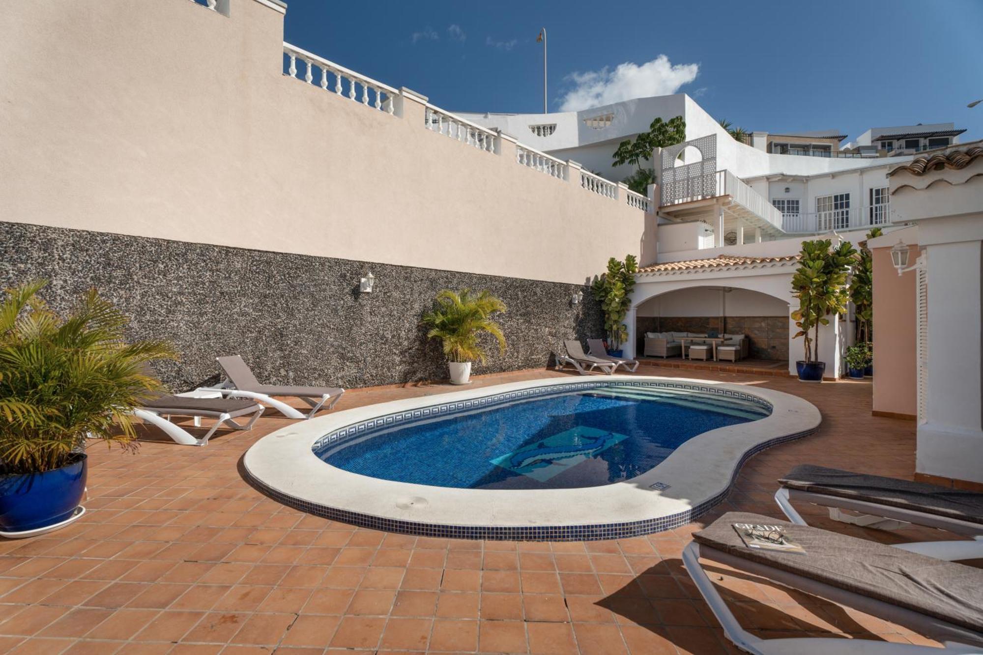 Villa Marbella-Private Heated Pool And Breathtaking View Costa Adeje  Buitenkant foto
